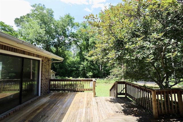 805 Mcrae Rd, Camden, SC 29020 - view of wooden deck