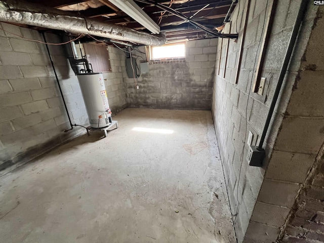 805 Mcrae Rd, Camden, SC 29020 - below grade area featuring gas water heater