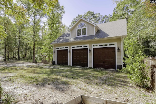 2033 Old Hilton Rd, Chapin, SC 29036 - view of garage