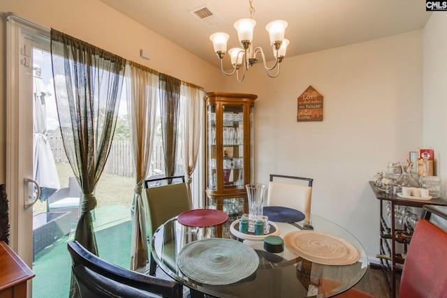 156 Honey Tree Rd, Columbia, SC 29209 - dining space featuring a chandelier