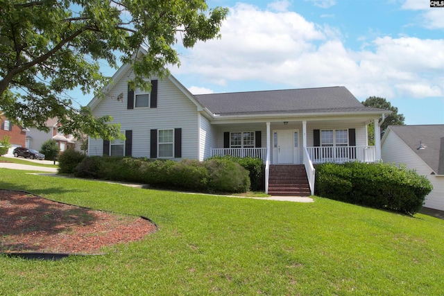 1 Duffie Ct, Columbia, SC 29229 - view of front of home featuring a porch, a front yard, and stairway