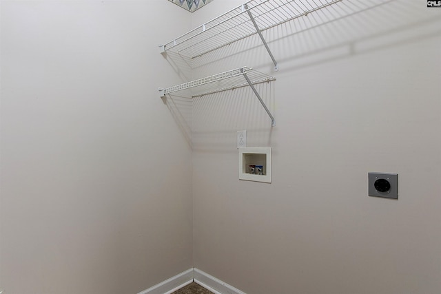 1 Duffie Ct, Columbia, SC 29229 - laundry room with electric dryer hookup, washer hookup, and baseboards