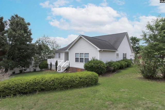 1 Duffie Ct, Columbia, SC 29229 - view of side of property with a lawn and roof with shingles
