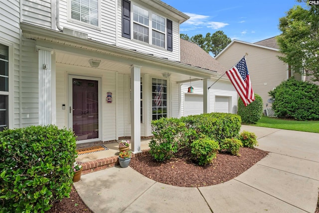 306 Austree Dr, Columbia, SC 29229 - property entrance featuring covered porch and concrete driveway