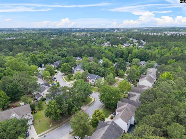 306 Austree Dr, Columbia, SC 29229 - aerial view of residential area featuring a heavily wooded area