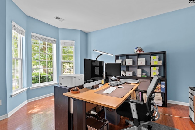 306 Austree Dr, Columbia, SC 29229 - office featuring baseboards and wood finished floors