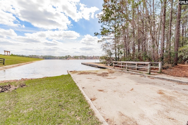 306 Austree Dr, Columbia, SC 29229 - water view with a boat ramp