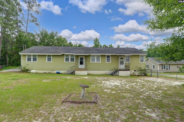 3334 Spring Dr, West Columbia, SC 29170 - ranch-style house with crawl space and entry steps