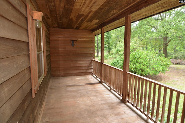 141 Frost Rd, Camden, SC 29020 - view of wooden deck