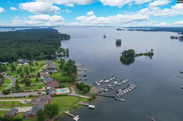 1 Downing Cir, Gilbert, SC 29054 - bird's eye view of a nearby body of water