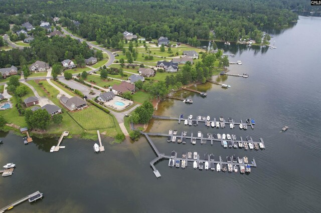 1 Downing Cir, Gilbert, SC 29054 - aerial view of a large body of water and a forest
