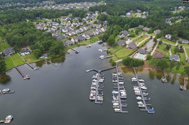 1 Downing Cir, Gilbert, SC 29054 - view of property location with a large body of water and a marina