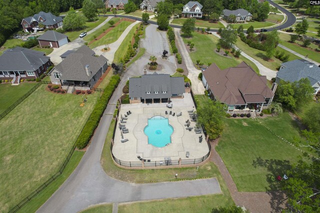1 Downing Cir, Gilbert, SC 29054 - view of property location with a pool area and nearby suburban area