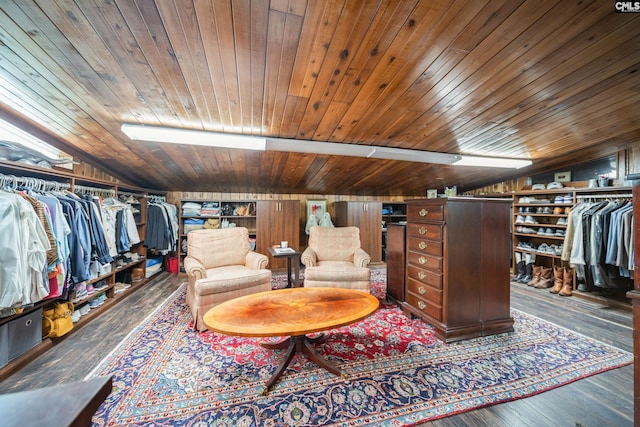 3100 Grace Hill Rd, Columbia, SC 29204 - walk in closet with lofted ceiling and wood finished floors