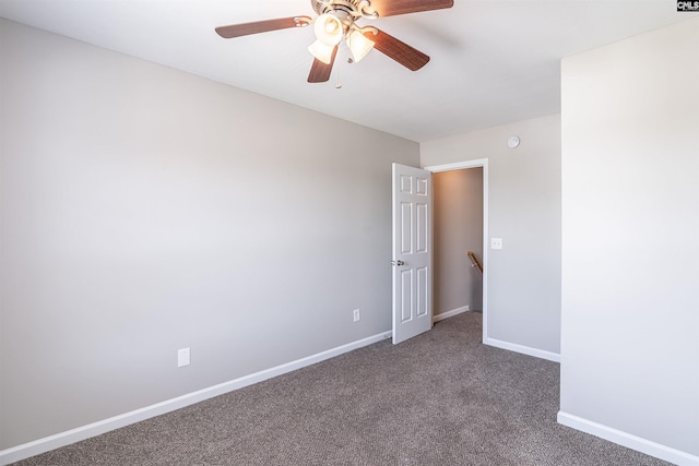 513 Scarlet Sage Ln, Columbia, SC 29223 - carpeted spare room with a ceiling fan and baseboards