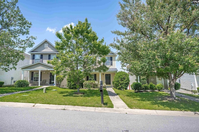 513 Scarlet Sage Ln, Columbia, SC 29223 - view of front of home with a front lawn