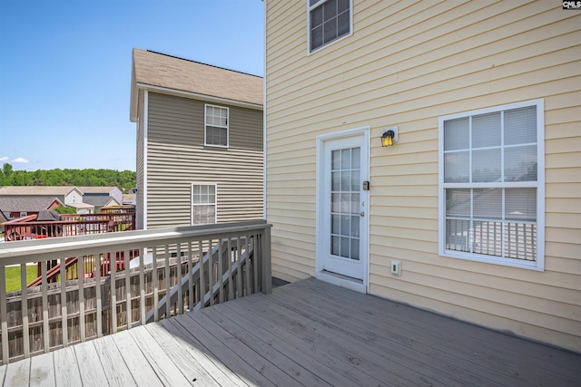 513 Scarlet Sage Ln, Columbia, SC 29223 - view of wooden terrace