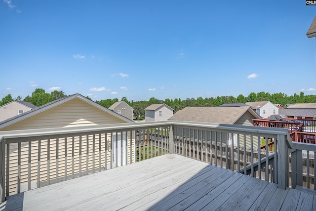 513 Scarlet Sage Ln, Columbia, SC 29223 - view of wooden terrace