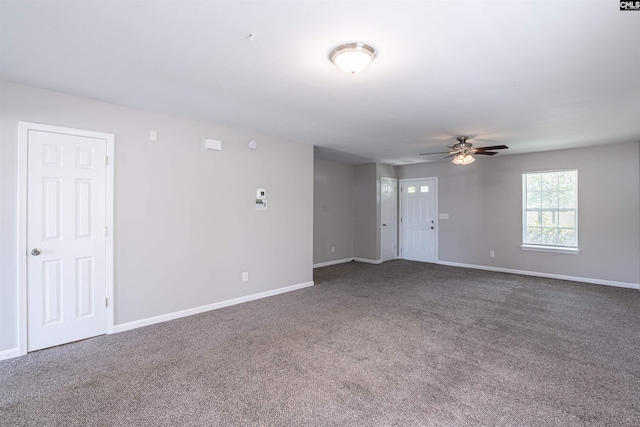 513 Scarlet Sage Ln, Columbia, SC 29223 - carpeted empty room featuring a ceiling fan and baseboards
