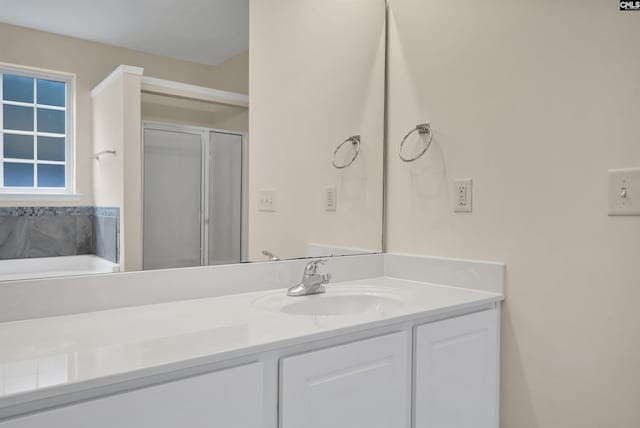23 Ash Ct, Irmo, SC 29063 - full bath featuring vanity and a shower with door