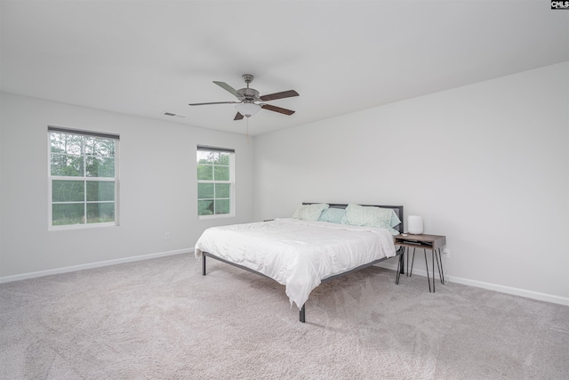 646 Penfolds Way, Blythewood, SC 29016 - bedroom with baseboards, carpet, and ceiling fan