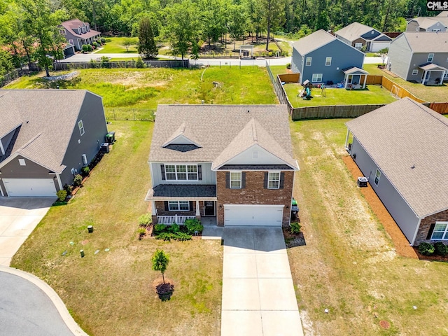 724 Channing Creek Ln, Lexington, SC 29072 - aerial perspective of suburban area