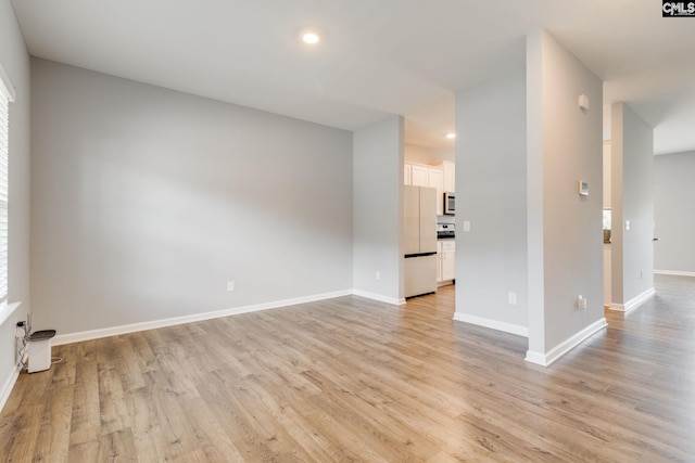 724 Channing Creek Ln, Lexington, SC 29072 - spare room with light wood finished floors, baseboards, and recessed lighting