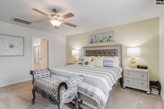 637 Penfolds Way, Blythewood, SC 29016 - bedroom featuring carpet, baseboards, and a ceiling fan
