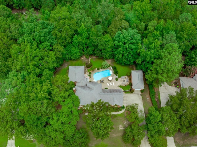 616 Brandon Ct, Lexington, SC 29072 - aerial view of property's location featuring a pool area