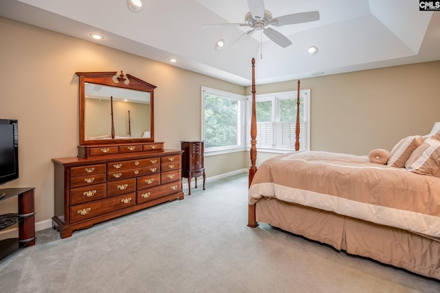 616 Brandon Ct, Lexington, SC 29072 - carpeted bedroom featuring recessed lighting, baseboards, and a ceiling fan