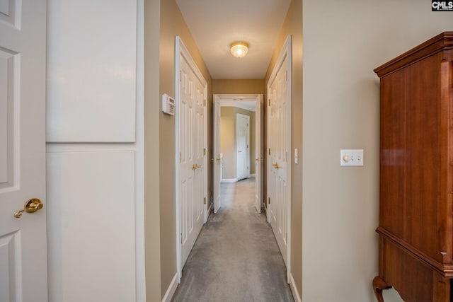 616 Brandon Ct, Lexington, SC 29072 - corridor with baseboards and carpet flooring