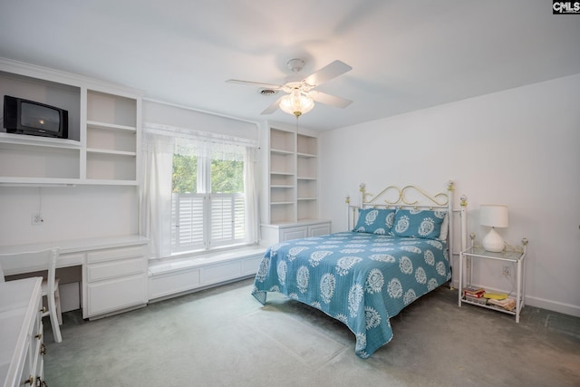 616 Brandon Ct, Lexington, SC 29072 - bedroom featuring carpet flooring, a desk, and a ceiling fan