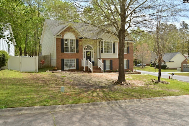 25 Elcock Cir, Irmo, SC 29063 - split foyer home featuring brick siding