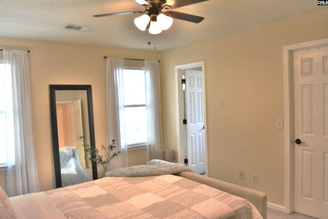 25 Elcock Cir, Irmo, SC 29063 - bedroom featuring baseboards and a ceiling fan