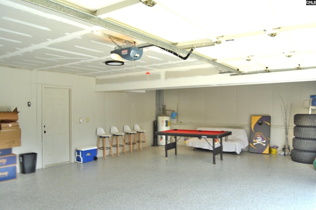 25 Elcock Cir, Irmo, SC 29063 - garage with water heater and a garage door opener