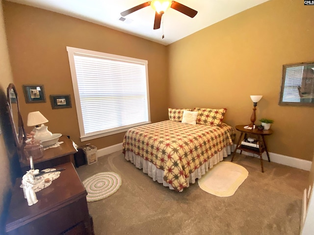 132 Systems Ln, Columbia, SC 29212 - carpeted bedroom with baseboards and a ceiling fan