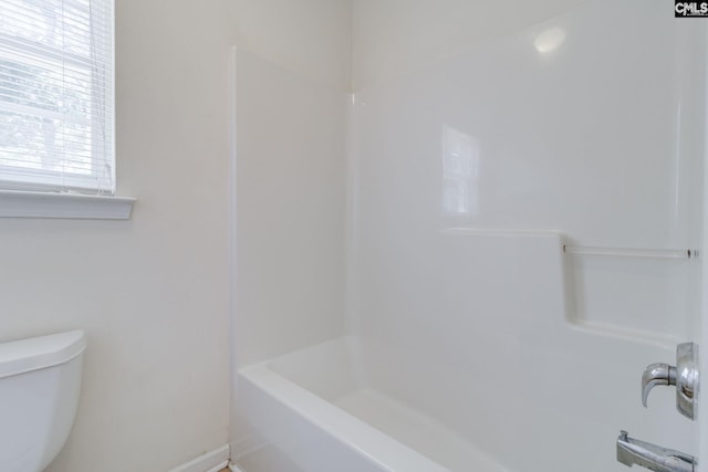 1113 Walden Place Dr, Elgin, SC 29045 - full bath featuring toilet, shower / bathtub combination, and baseboards