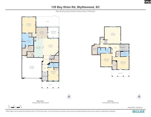 135 Bay Wren Rd, Blythewood, SC 29016 - room layout
