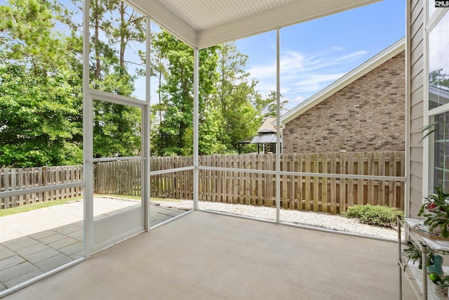 135 Bay Wren Rd, Blythewood, SC 29016 - view of unfurnished sunroom