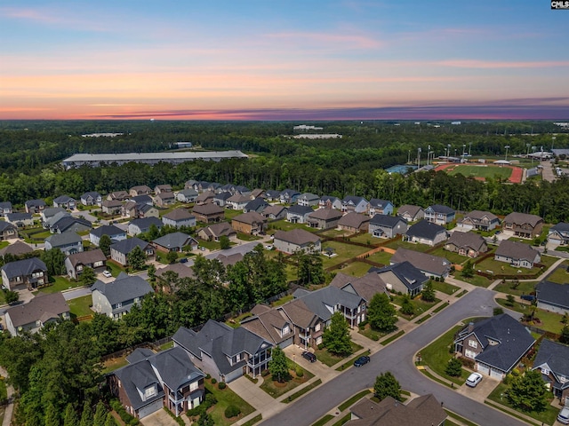 135 Bay Wren Rd, Blythewood, SC 29016 - aerial view of property and surrounding area featuring nearby suburban area