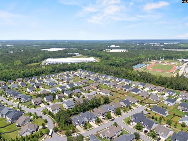 135 Bay Wren Rd, Blythewood, SC 29016 - aerial view of property and surrounding area with nearby suburban area