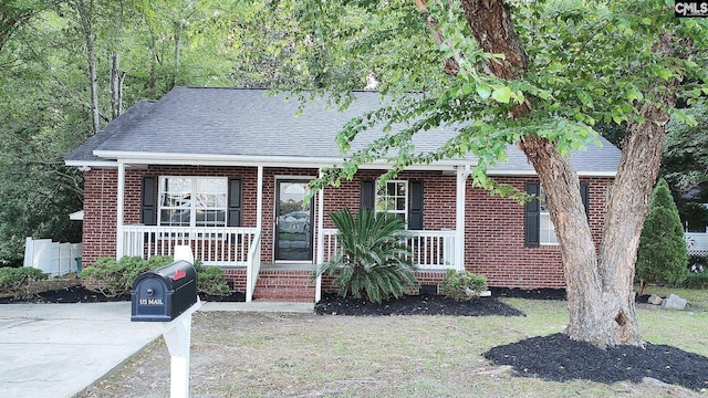 143 Renaissance Way, Columbia, SC 29204 - view of front of property with a porch, roof with shingles, and brick siding