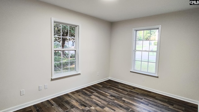 143 Renaissance Way, Columbia, SC 29204 - empty room featuring dark wood-style floors and baseboards