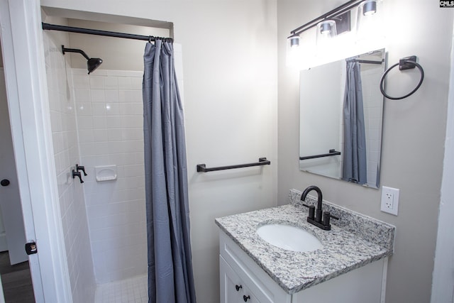 4513 Bonnie Forest Blvd, Columbia, SC 29210 - full bath featuring vanity and a shower stall