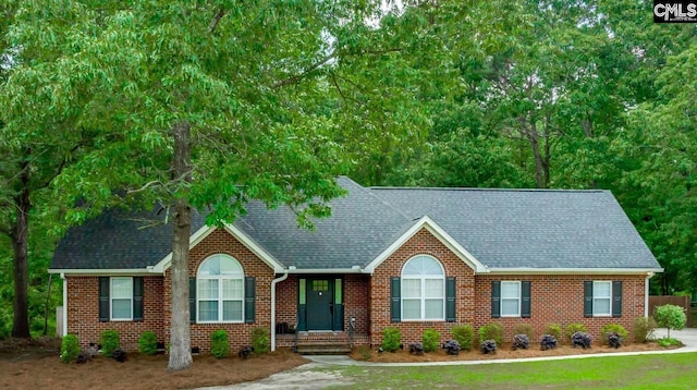 67 Ole Still Ln, Elgin, SC 29045 - view of front of home with roof with shingles and brick siding