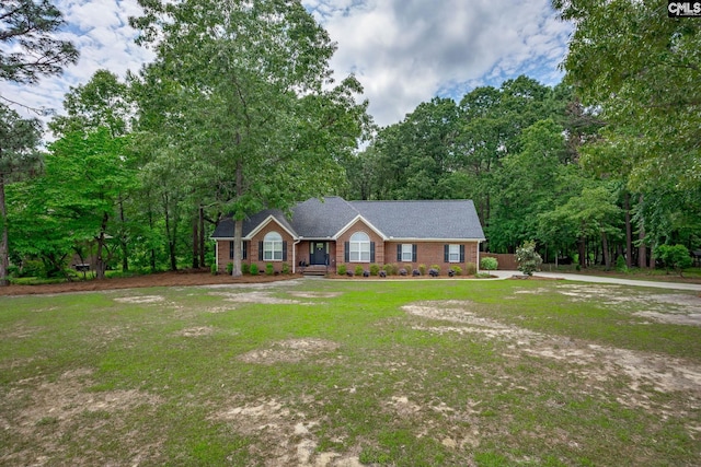 67 Ole Still Ln, Elgin, SC 29045 - single story home with a front yard and brick siding