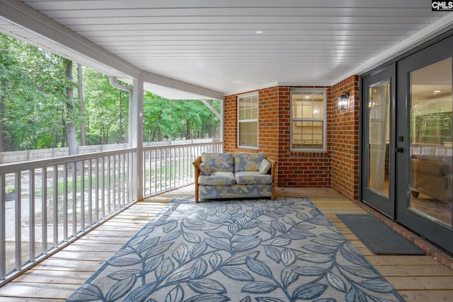 67 Ole Still Ln, Elgin, SC 29045 - sunroom with outdoor lounge area