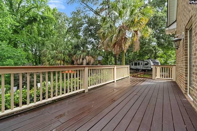 6148 Marthas Glen Rd, Columbia, SC 29209 - deck featuring view of scattered trees