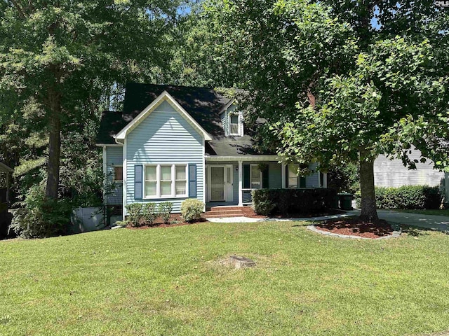 109 Cranewater Dr, Columbia, SC 29212 - view of front facade with a front yard and covered porch