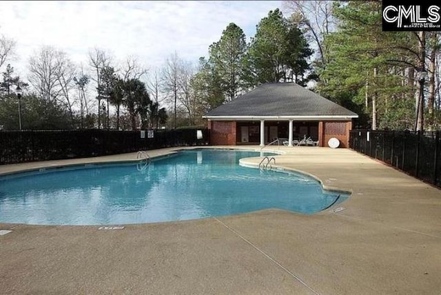 2 Alverston Ct, Irmo, SC 29063 - community pool with a patio area and view of scattered trees